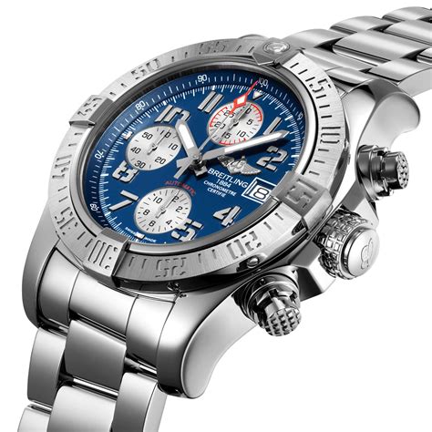 avenger breitling watch set time.